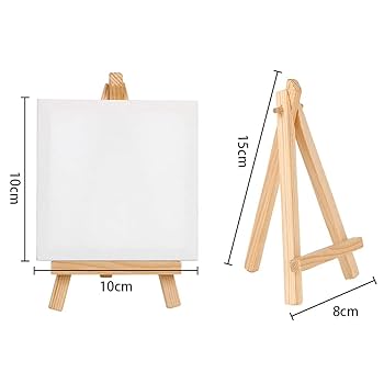 Amazon | ファーストアート キャンバス 10枚セット 木枠 油絵